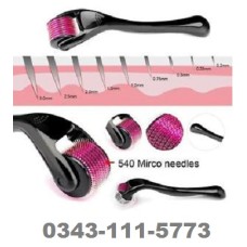 Derma Roller System With 540 Mirco Needles For Microneedling Anti-Aging Skin Regeneration Tighten Collagen Simulation Therapy