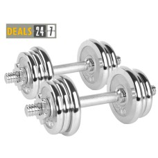 20 Kg Chrome Dumbbells  Set