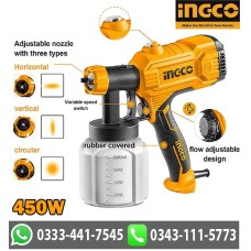 Ingco Paint Sprayer Gun 450Watt