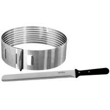 Cake Cutter Slicer Assistant Slice Cake Ring Adjustable