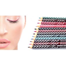 Pack of 12 Eyes and Lips Pencil Color Shades