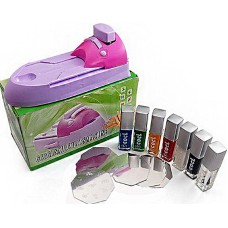 Nail Art Stamping Machine } Nails Decoration Machine for Girls